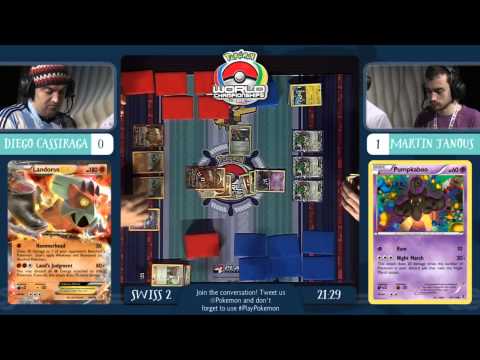 Pokemon TCG World Championship 2015 Master Division - Diego Cassiraga vs Martin Janous (Game 2)