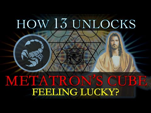 The Secret Masonic Knowledge of Metatron's Cube, 13, Scorpio & Jesus Christ