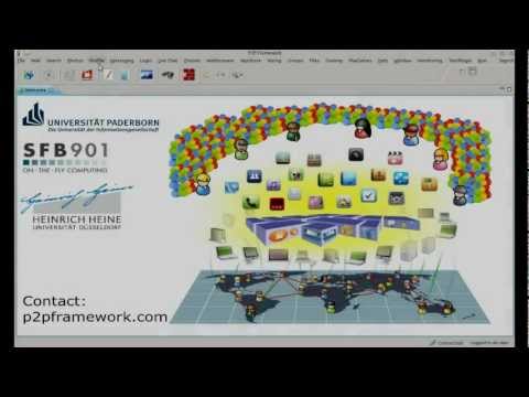 P2P Framework for Social Networks: Overview on the GUI and Use Case