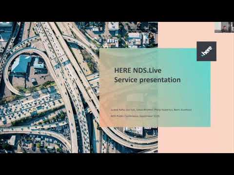 2nd NDS Public Conference 2020 - HERE NDS.Live Services