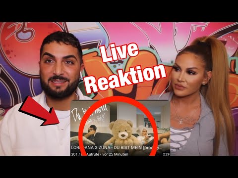 Loredana x zuna - DU BIST MEIN (live Reaktion) | lisha&lou