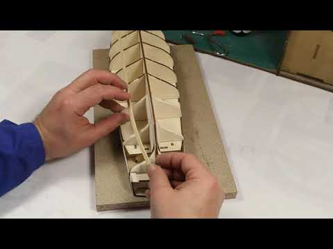 HULL-15- How to sand the hull. HMS BEAGLE