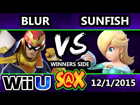 S@X 126 - Sunfish (Rosalina) Vs. Blur (Captain Falcon) SSB4 Tournament - Smash Wii U - Smash 4