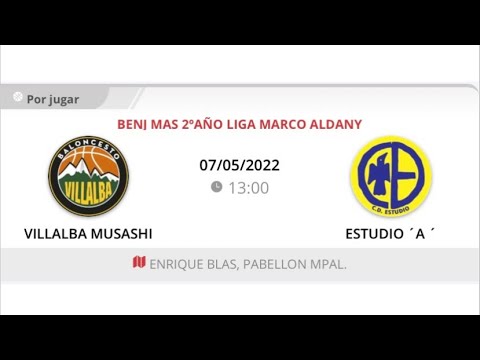 Benjamín masc 12 VILLALBA MUSASHI - ESTUDIO