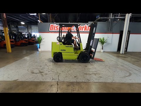 CLARK GPS25 5,000lb LP (Propane) #67FB - Forklift for Sale