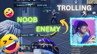 funny noob trolling  telugu bgmi noob trolls gameplay #bgmi #noobtroling