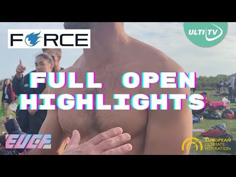 Game of the Day EUCF 2022 - Open SemiFinals Clapham vs CUSB La Fotta Highlights - Presented by Force