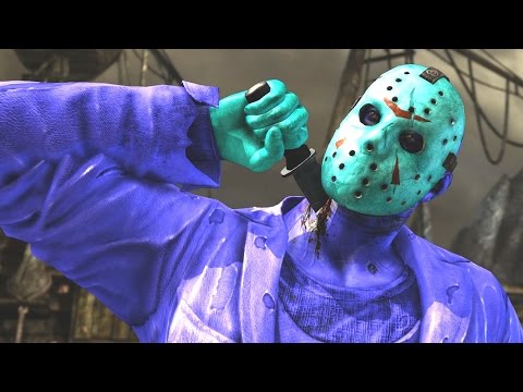 Mortal Kombat XL - Friday the 13th NES/Nintendo Jason Costume/Skin Video