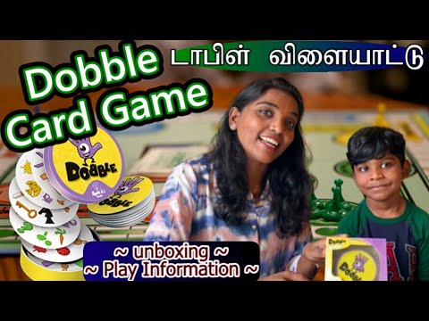 Let's play Dobble Game| Rules| 5 Modes of Game| How to play krazy Dobble game in Tamil |தமிழ் Vlog