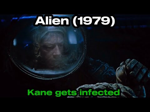 Alien (1979)  Kane gets infected