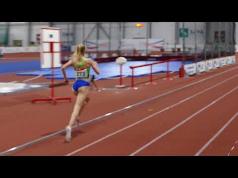 4 x 400 m Women  Slovenia 1st Place 3:44.49 NR Balkan U20 Indoor Championships Belgrade 2022