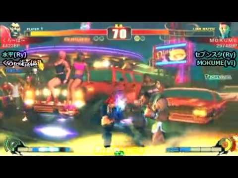 SF4:Kuroobaa (Bi) vs Mokume (Vi) - Adachi 2on2 Tournament - 10-01-2010