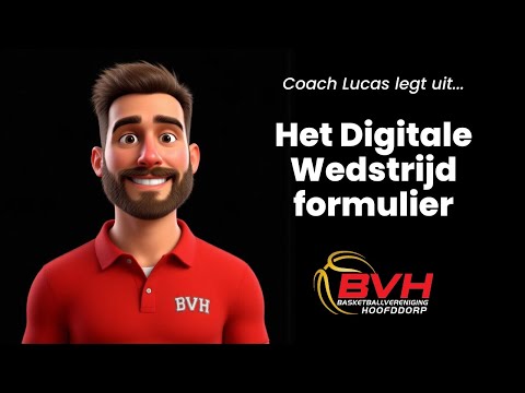 Uitleg Digitaal Wedstrijdformulier (Basketbal U12 & U14) | Voor Ouders & Spelers