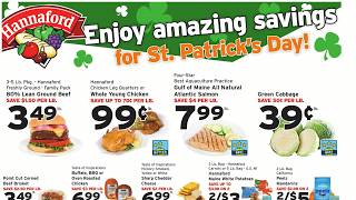 Hannaford • Mar 08 – Mar 14, 2026 • Weekly Ad Preview
