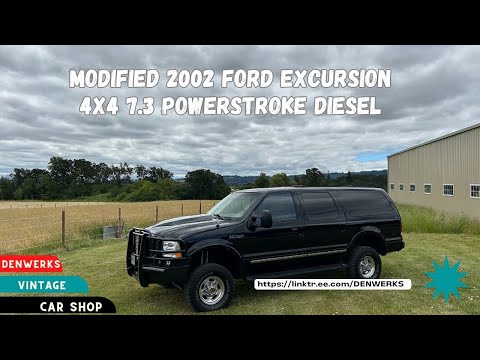 2002 Ford Excursion Limited 7.3L Power Stroke 4×4