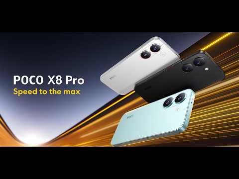 Миниатюра изображения товара Смартфон POCO X8 Pro 8GB/256GB (черный)