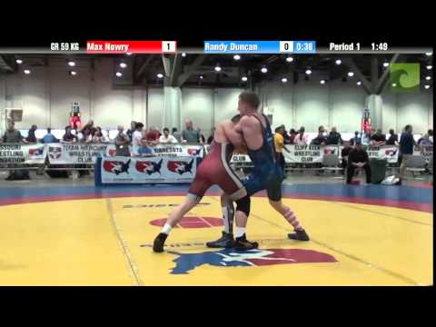 Greco GR 59 KG - Max Nowry vs. Randy Duncan