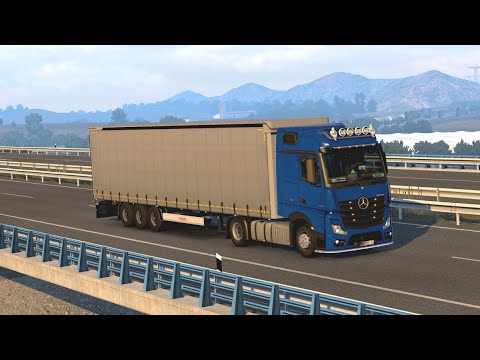 ETS2 Mercedes Actros MP4 1845 Murcia - Granada