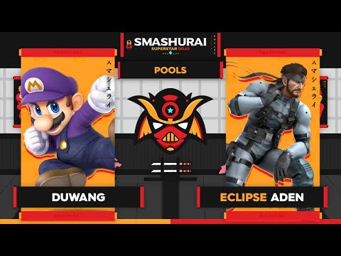 Smashurai: Superstar Dojo - Duwang (Mario) Vs. Eclipse | Aden (Snake) Pools