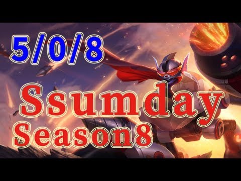 100 Thieves Ssumday Rumble TOP vs Kennen Patch 8.13