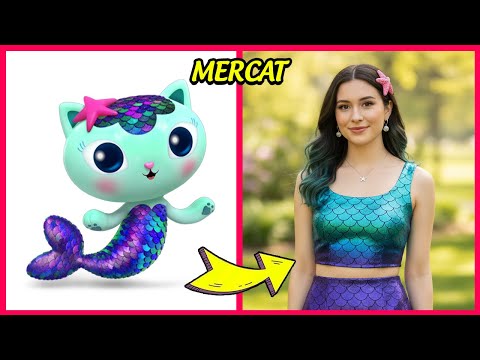 Gabby’s Dollhouse Characters As Humans ~ Guess the Voice Quiz | Gabby, DJ Catnip, Pandy Paws...