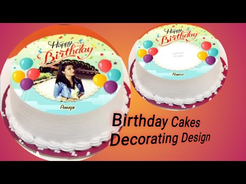 Birthday Cakes Decorating Design || Birthday Cake Photos Designs || Cake Photo Image