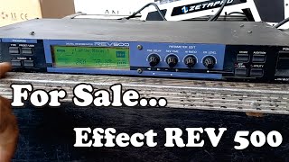 Video thumbnail for Dijual !!!.. Effect Yamaha REV 500 Ori made in Japan... by ANGKASA PROSOUND BANDUNG