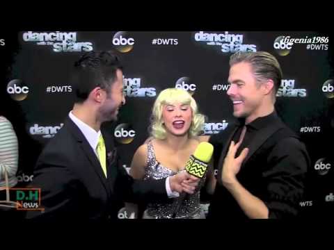 Bindi Irwin & Derek Hough - Post week 9 media & interviews - Season 21 - DWTS