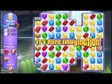 Willy Wonkas Sweet Adventure Level 195 - NO BOOSTERS 🍫 | SKILLGAMING ✔️