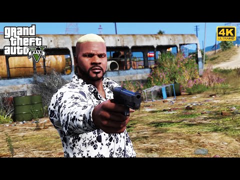 Franklin Kills Trevor in GTA V (Ultra Graphics) - Ending A (Final Mission #1) - Something Sensible