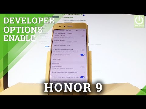 How to Restore Default Developer Options in HONOR 9