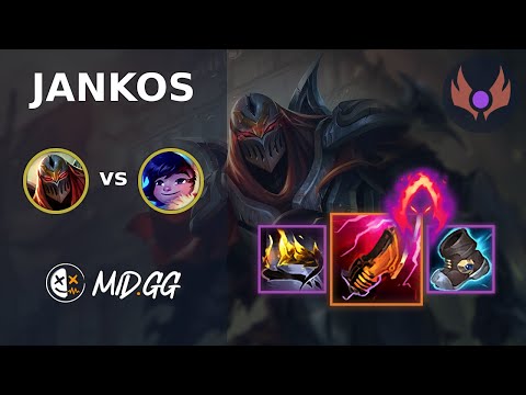 MID.GG: [ Jankos ] Zed JUNGLE vs Nunu & Willump | EUW MASTER | LOL Season 2024