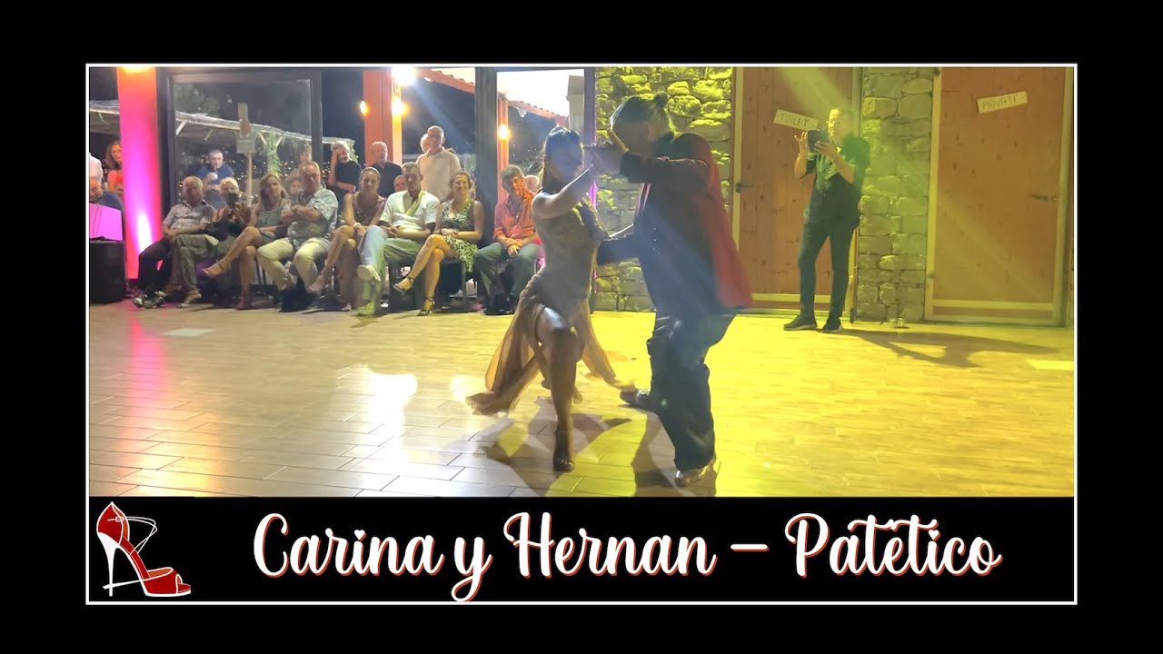 Carina D'Avila y Hernán Gerez 3/3 - Patetico (Tango Bardo) - Milonga La Vesca (Sanremo - Italia)