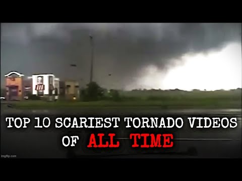Top 10 Scariest Tornado Videos of All Time (HORROR MARATHON)