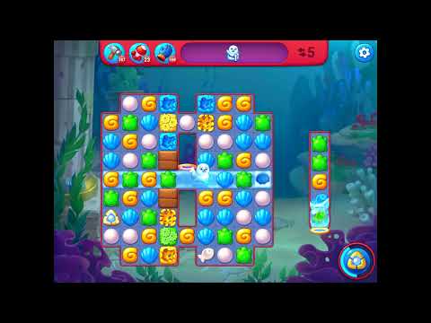 Fishdom Hard level 4296 no boosters フィッシュダム ハード [Friend's]