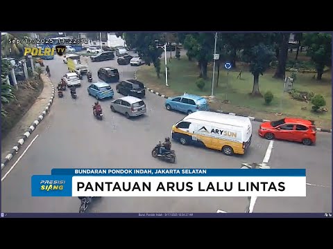 NTMC POLRI - PANTAUAN ARUS LALU LINTAS SIANG 16/09/25