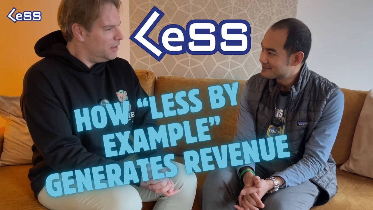 CafeTalk 9 - How "LeSS by Example" generates revenue