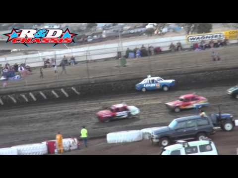 Junior Sedans - King of the Ring - Heat 3 - Toowoomba Speedbowl - 18.01.14