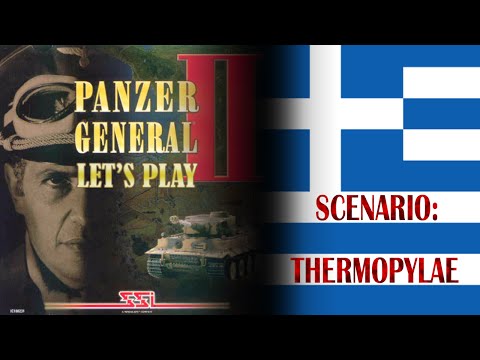 Let's Play Panzer General II Scenario - Thermopylae