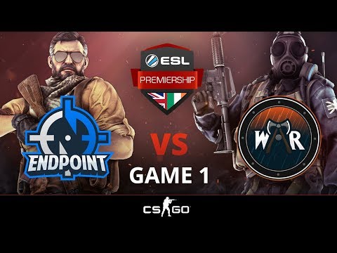 [Counter-Strike] Endpoint vs Wind and Rain - Game 1 - Semifinals ESL Premiership Summer 2018