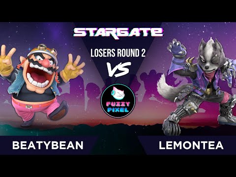 BeatyBean (Wario) vs LemonTea (Wolf, Fox) - Losers Round 2 - Stargate #48