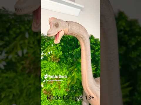 Giant Brachiosaurus Vs Giant T Rex #dinosaurs