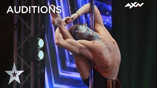 Pole Dancer Louis Sue AMAZED David Foster | Asia's Got Talent 2019 on AXN Asia
