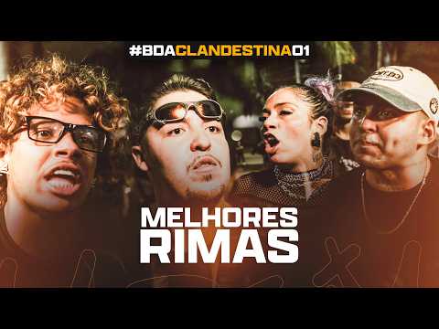 AS MELHORES RIMAS DA BDA CLANDESTINA 01 (DUPLA SORTEADA)