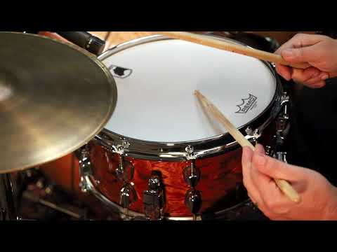 Mapex 6.5x14" Black Panther "Shadow" Snare Drum w/ Video Link image 2