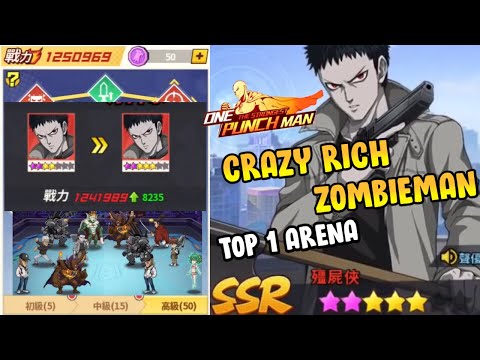 AWAKEN PURPLE 2 LIMIT BREAK 5 ZOMBIEMAN SHOWCASE ARENA DIAMOND - One Punch Man The Strongest