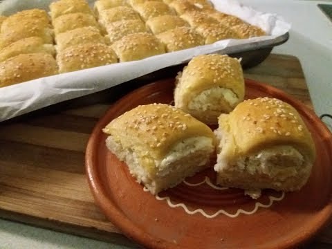 MEMORIES OF MACEDONIA ~ PINERLII SO SIRENJE (Bread Cheese Rolls)