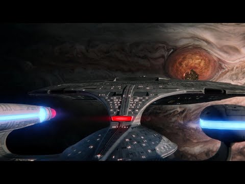 Enterprise-D Arives to Jupiter • Star Trek Picard S03E10 • The final episode