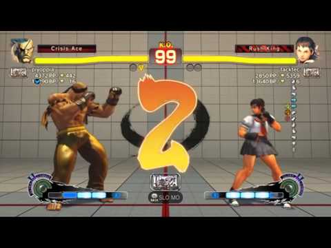 USFIV~ Sagat (piyoppia) vs  Sakura (tacktec) HD