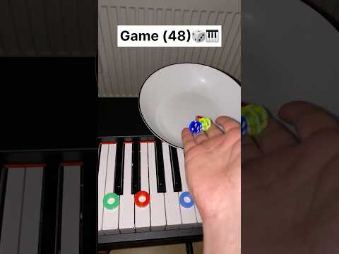 Let a Dice Decide Every Song I Play 🎲 #piano #shorts